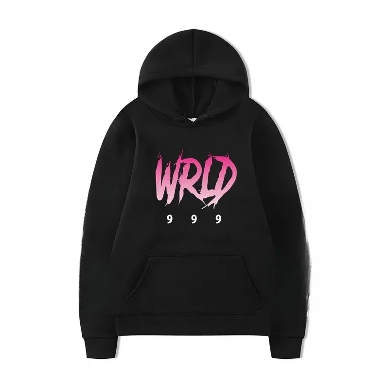 Sudadera con capucha a la moda para hombre, cantante americano, patrón Juice Wrld, sudadera con capucha informal estampada para hombre, top cómodo de alta calidad