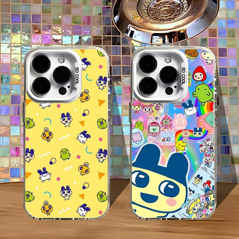 

T-Tamagotchi M-Mametchi Phone Case For iPhone 16,15,14,13,12,11,Pro,XS,Max,Plus,Mini,SE4,E White Matte Shockproof Cover