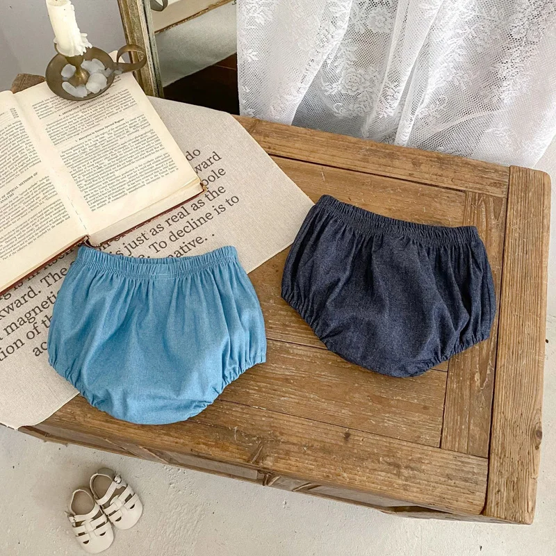 0～3歳向けの夏の新しいスタイルのベビー服、絶妙な女の赤ちゃんジーンズバッグパンツ、オールマッチパンパンツ