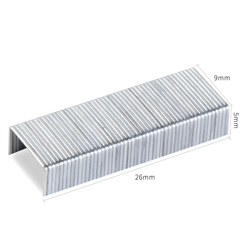 Deli 1000pcs Boxed Small 10# Staples For Mini Stapler School Office Supply Stationery Business Files Binding Tool Student Gift