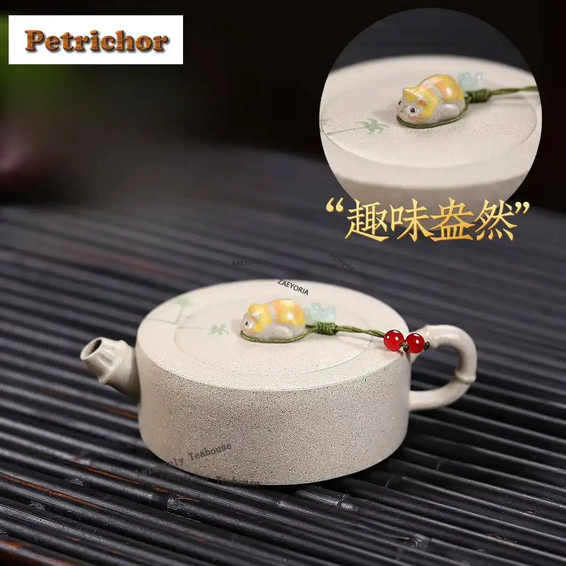 100ml Ancient Yixing Purple Clay Teapots Handmade Weekly Count Pot Raw Ore White Section Mud Kettle With Infuser Zisha Tea Set