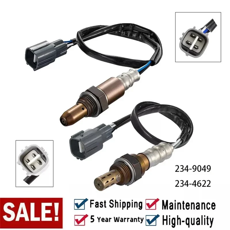 

2 Pack Oxygen Sensor O2 234-9049, 234-4622 for Toyota 2004-2011 Camry 2.4L L4 Upstream + Downstream