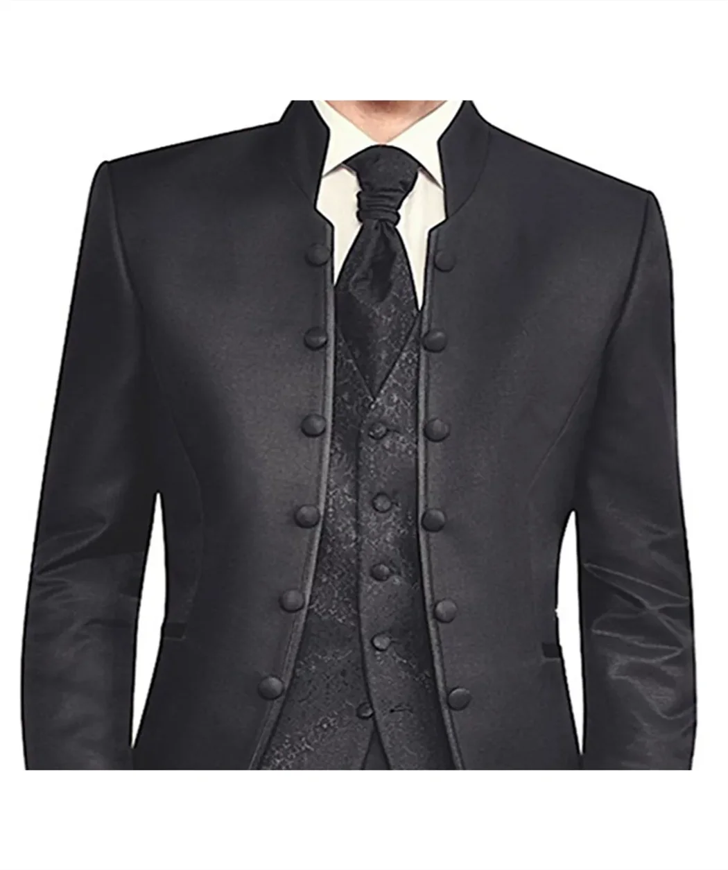 3Pieces Men Wedding Suit Prom Dress Men Suit Set Slim Fit Tuxedo Male Blazer Customized British Style Groom Clothing