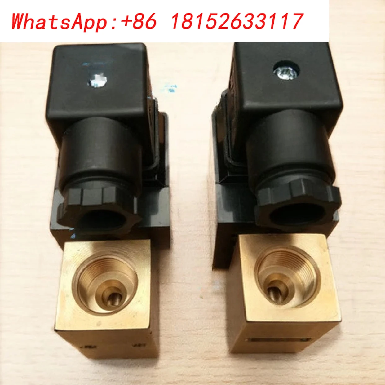 ضاغط الهواء المزدوج المسمار الطارد صمام الملف اللولبي صمام استنزاف JZ1.7/JZ3.5/JZ6.0 مم