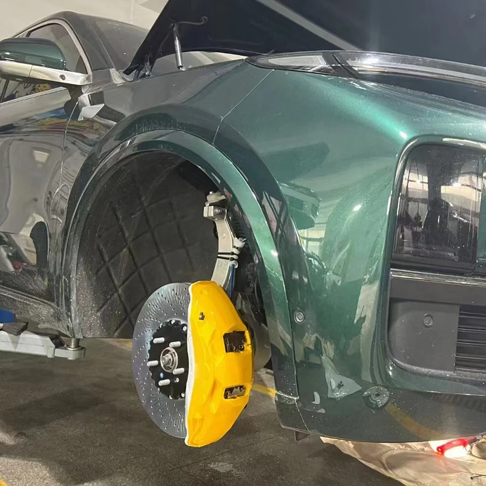 BBK 10 Piston Brake Calipers Kit 400mm-440mm Disc Kit Rim 21 Inch for Lixiang L9 Porsche 911 Cayenne Taycan Paramera