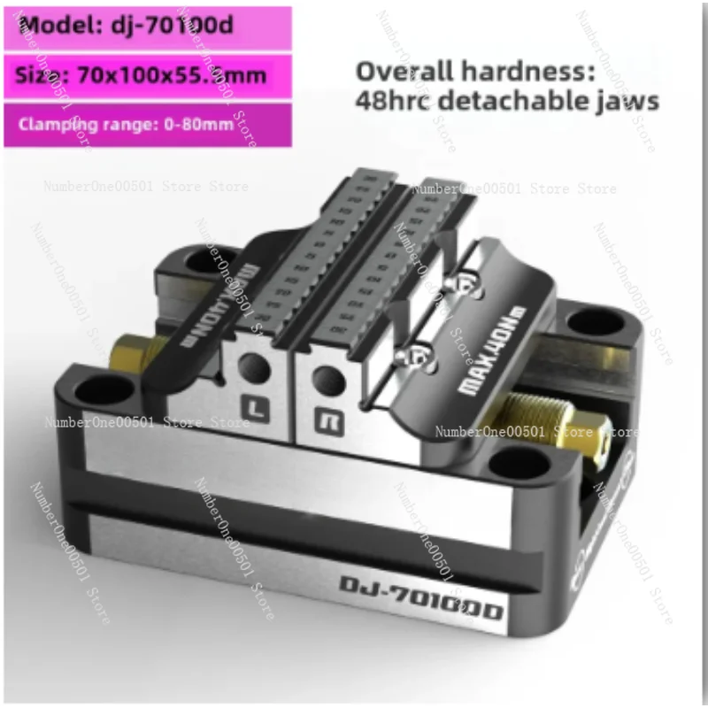 Four-axis integrated casting unilateral bridge plate L block 170-200can be matched with five-axis zero-point self-centering vice