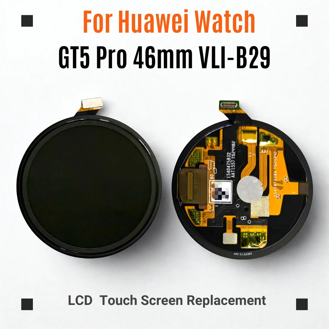 pour-huawei-watch-gt-5-pro-46mm-vli-b29-Ecran-lcd-tactile-de-remplacement