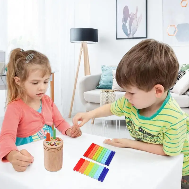 Juguetes de clasificación de formas de Color para niños pequeños, actividades de aprendizaje de Color preescolar, juegos a juego de desarrollo de Motor fino para niñas y niños