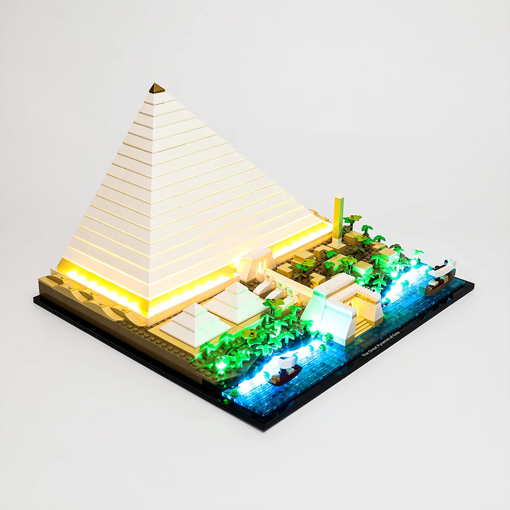 EASYLITE LED Kit For 21058 Great Pyramid of Giza Building Blocks Bricks Toys Lamp Set Only Lighting No Model