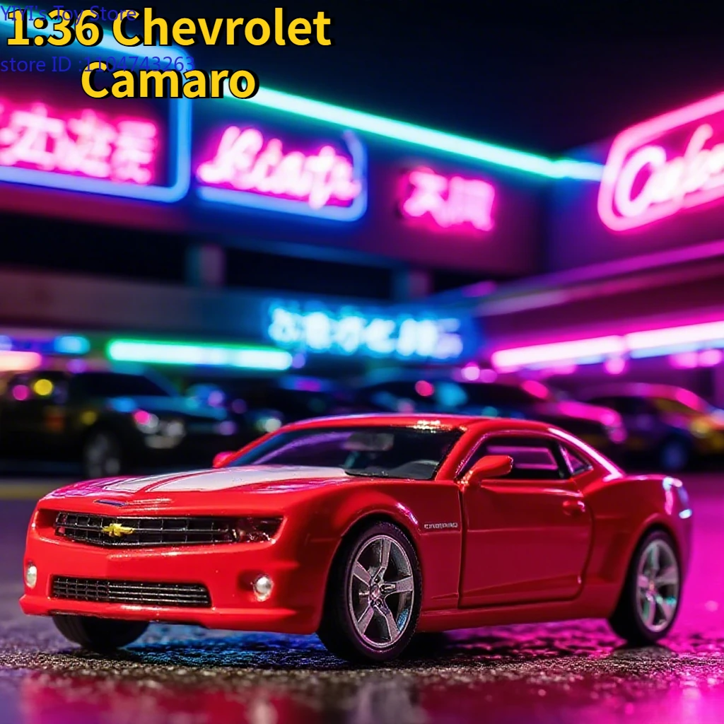 

1:36 Chevrolet Camaro High Simulation Exquisite Diecasts Toy Vehicles Car Styling Sports car Advanced Car Model Collectibles