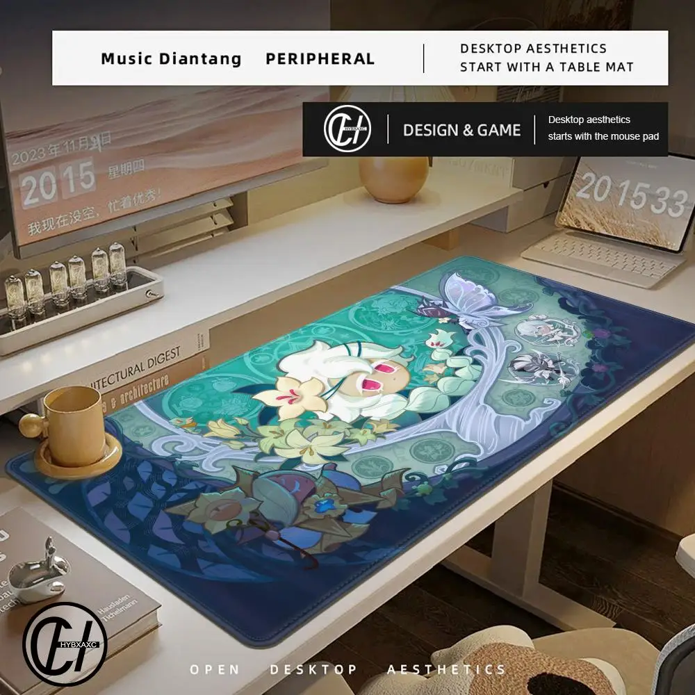 

Коврик для мыши в стиле аниме Cookie Run K-Kingdom, игровые аксессуары, нескользящий коврик для стола, коврик для мыши для геймеров, коврик для ПК, коврик для ноутбука