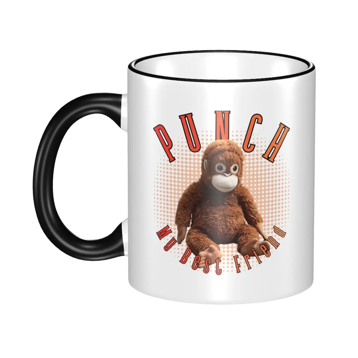

2025 Punch Monkey Accessories Mugs Kawaii Tea Cup