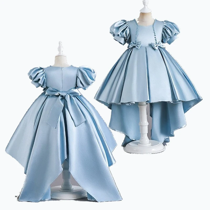 

2025 Fashion Summer Girls Party Dress High-end Elegant Princess Dress Comfortable Exquisite Holiday Party Prom Costume Dress