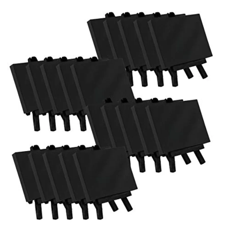 

Ультраминиатюрные черные холсты на деревянной подставке для небольших картин - 3x4 дюйма [20 штук] Идеально подходят для рисования или демонстрации