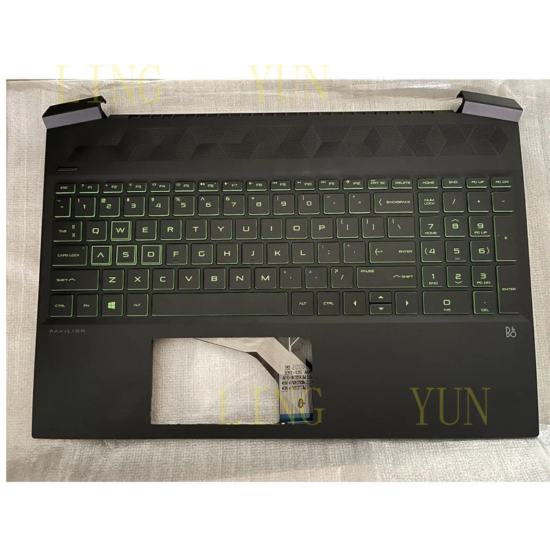 

Z for HP OMEN 6 15-EC TPN-Q229 Laptop C Cover keyboard L72600-001 L72597-001