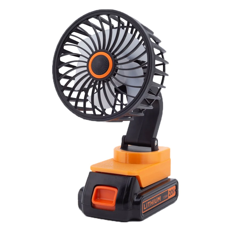 For BLACK+DECKER 18V Li-Ion Battery Portable Workshop Jobsite Camping Fan Li-Ion Bare Tool Cordless Fan