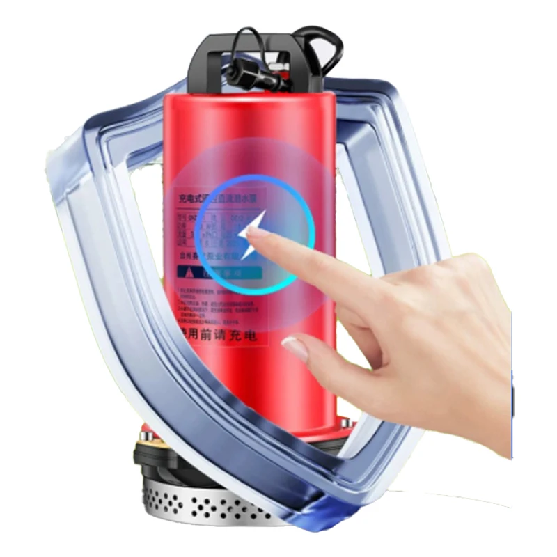 

Wireless Remote Control Water Pump Irrigation Submersible Pump Electric Agricultural Watering Vegetable Lithium Battery Pump