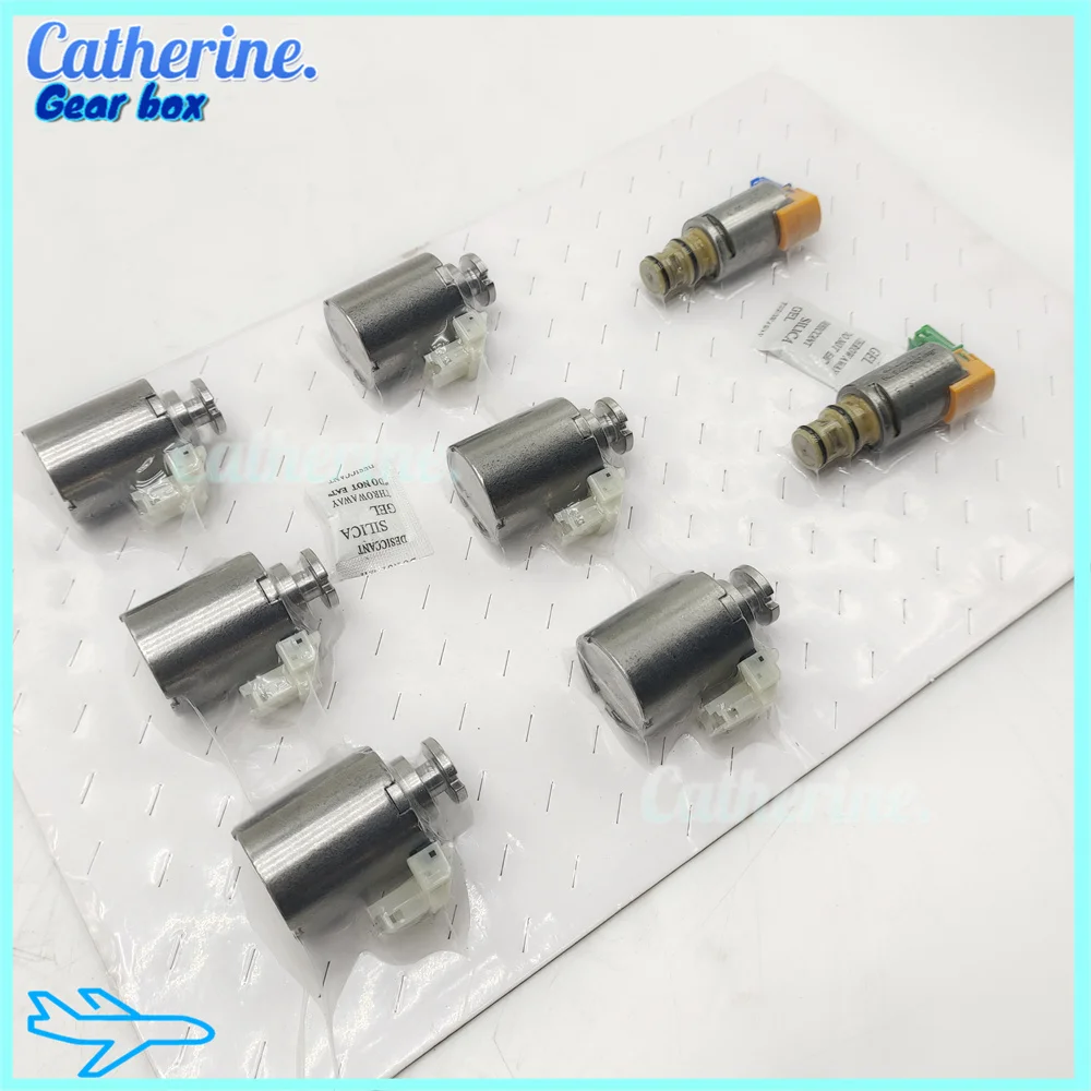 10R80 8F35 Genuine New 8-Piece Automatic Transmission Solenoid Valve Kit, suitable for Ford Raptor F150 2.2 and Explorer models