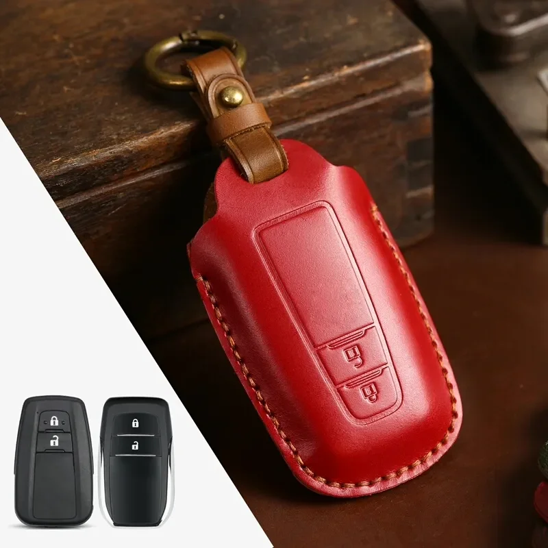 for Toyota Corolla RAV4 Levin Camry Highlander Key Case CH Dragon Buckle Car Key Cover view 3