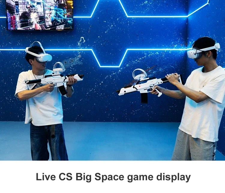 Vr Big Space Multiplayer Wirtualna rzeczywistość Strzelanka Maszyna do gier 9d Arcade 4-osobowa wieloosobowa Symulator Vr