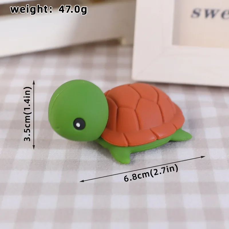 Under The Sea Cake Decoration Cartoon Ocean Animals Octopus Turtle Sea Fish Cupcake Toppers Happy Kids Birthday Party Decor