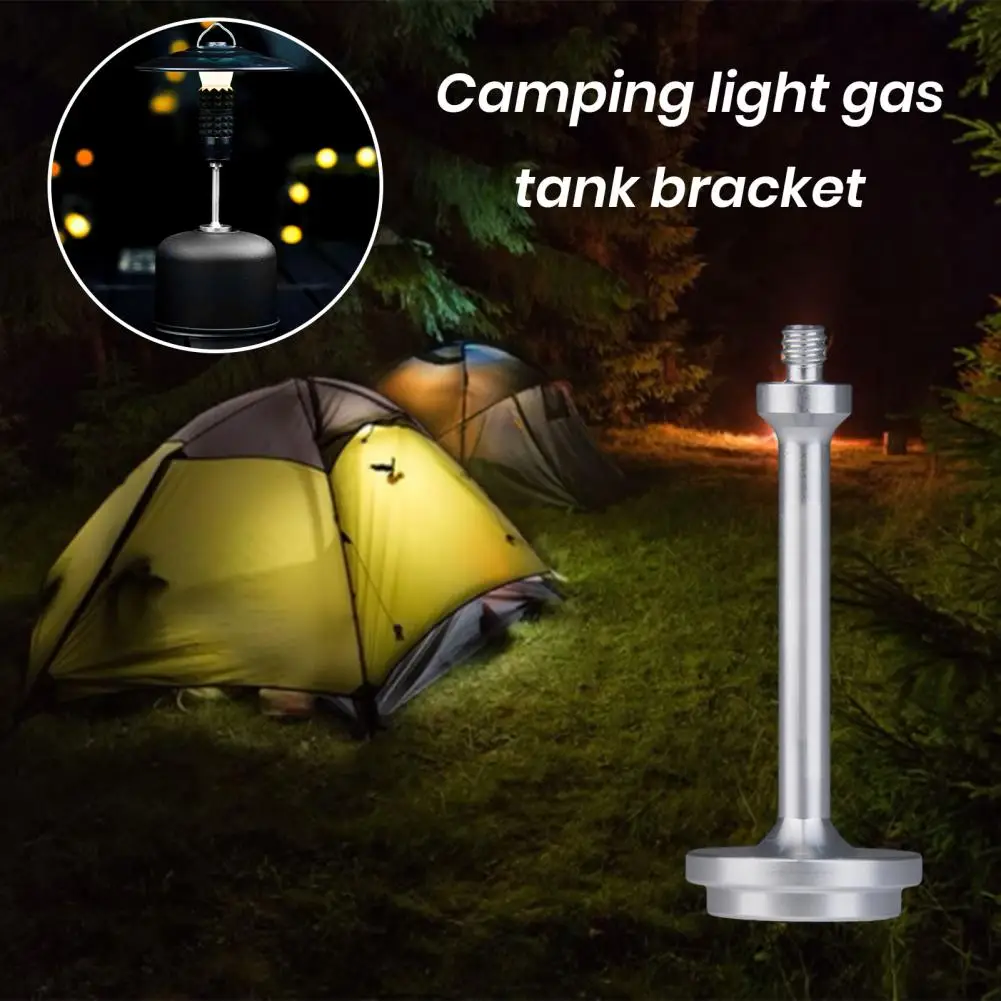 

Gas Tank Light Bracket Useful Rustproof Strong Compatibility Outdoor Camping Hiking Gas Tank Light Bracket Camping Supplies