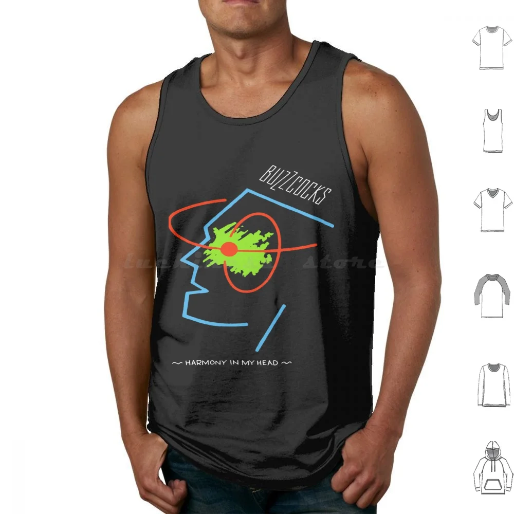 Buzzcocks Harmony In My Head Tank Tops Print Cotton Buzzcocks Harmony In My Head