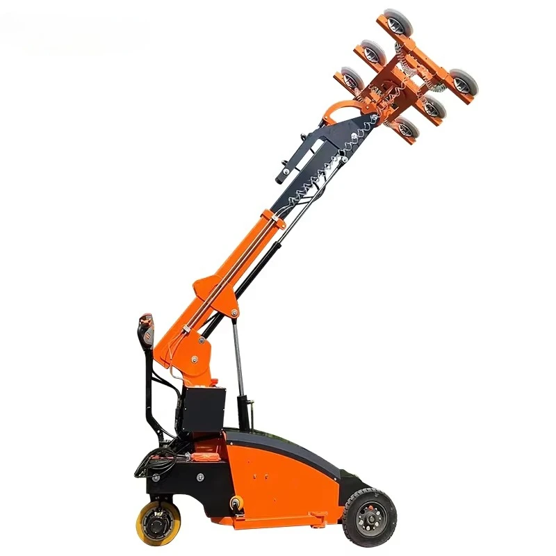 350-600kgs High-End Heavy Duty Electric Mobile Vacuum Lifter with 5m Lifting Height and Automatic/Manual/Remote Control