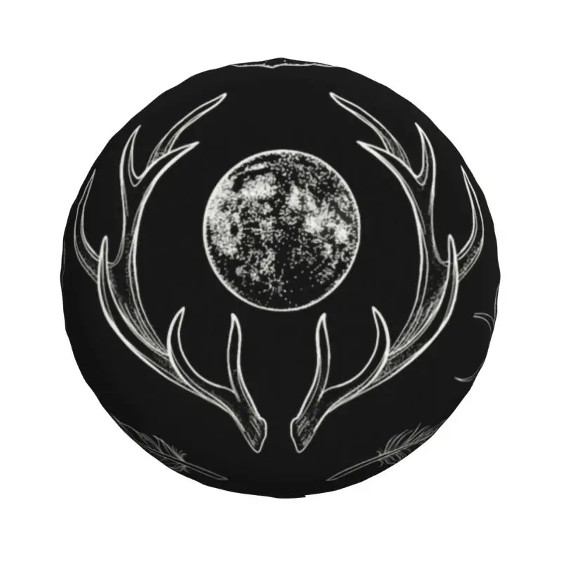 Triple Moon Goddess Spare Wheel Cover for Jeep Honda 4x4 Trailer Custom Wiccan Pagan Tire Protector 14