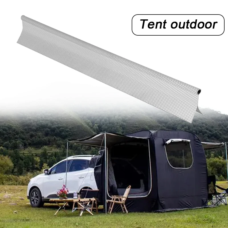 

1m 6mm RV Tent Outdoor Double-Sided Card Strip With Black Edge Wrapping Strip Outdoor Caravan Accessories PVC Core Keder Tent