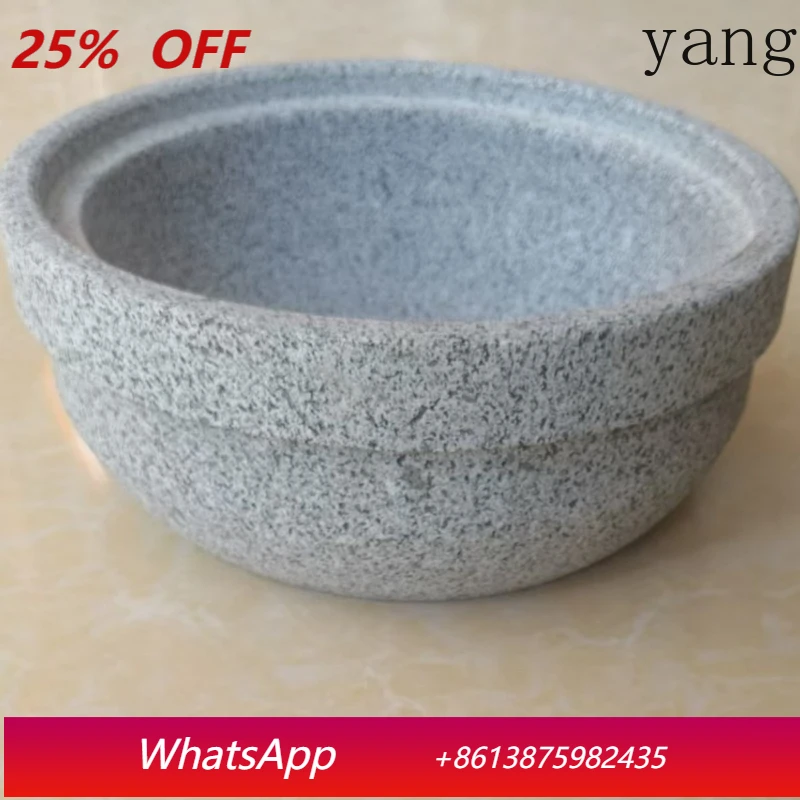 

LMM has a variety of specifications for granite rock pot and stone soup pot