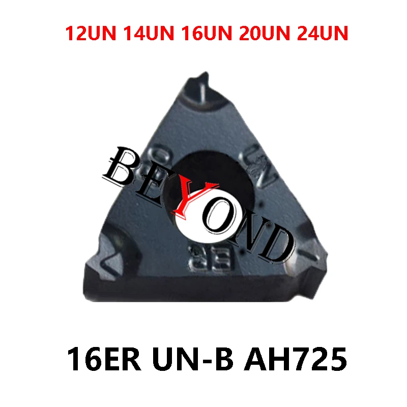 

100% Original 16ER 12UN 14UN 16UN 20UN 24UN-B AH725 Carbide Inserts Threading Lathe Tools 16 ER 12 UN 10pcs/box Turning Cutter