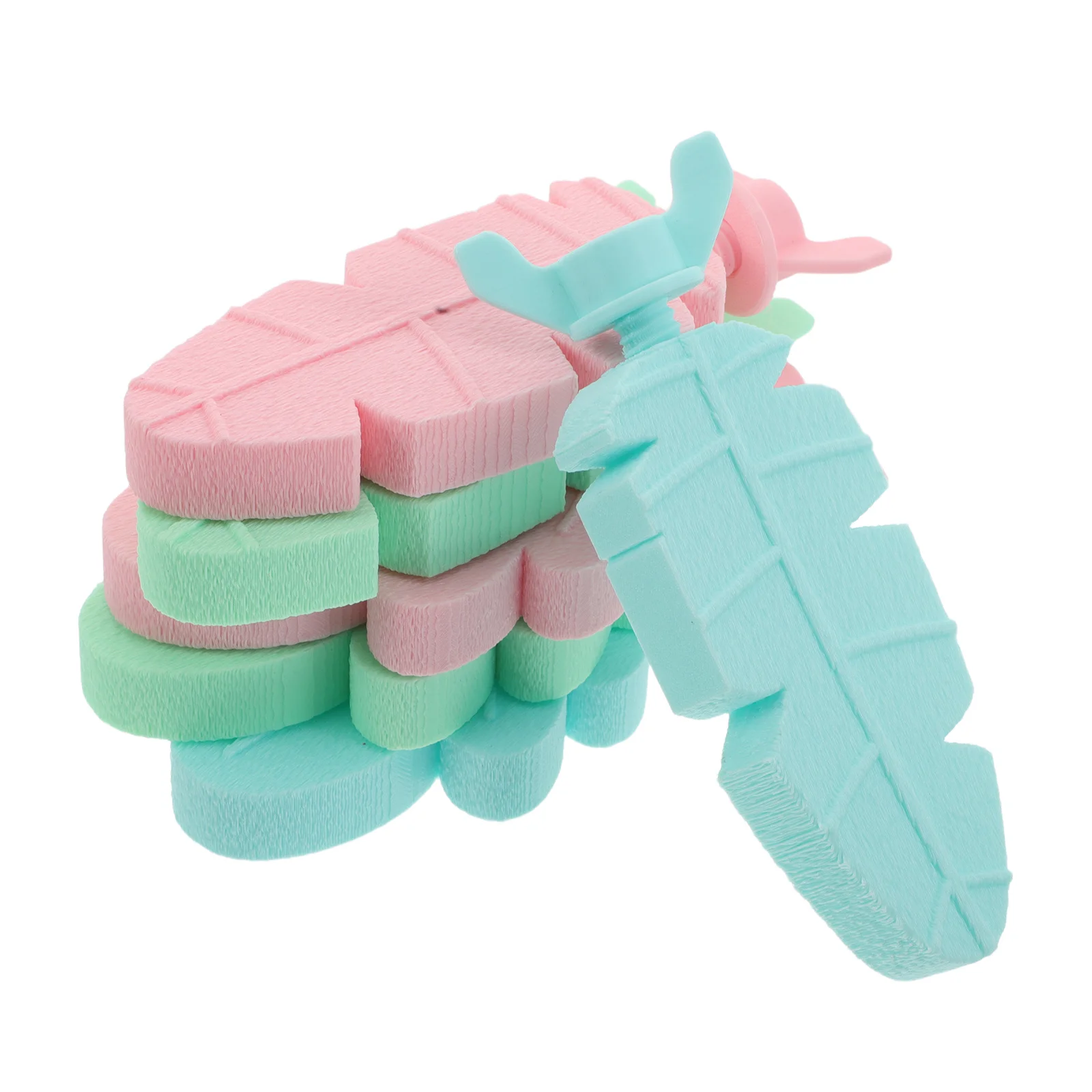 

6pcs Sand Perch For Birds Pla Durable Cage Grinding Claw Station Natural Textured Parrot Stand Platform For Budgies Finches