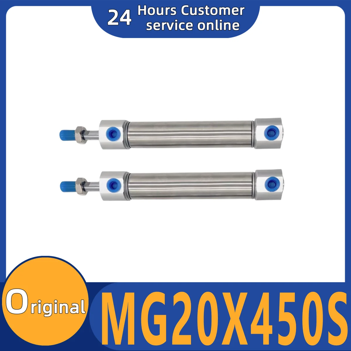 

Brand new original mini cylinder MG20X450S MG20X500S MG20X100 MG20X125