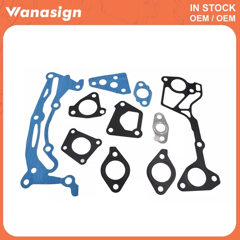 محرك مجموعة حشية كاملة مجموعة حشيات الإصلاح صالح 3.5 لتر 24 فولت لميتسوبيشي باجيرو أوروبا V65W V75W 6G74 3.5L V6 1998-2008 MD 977502