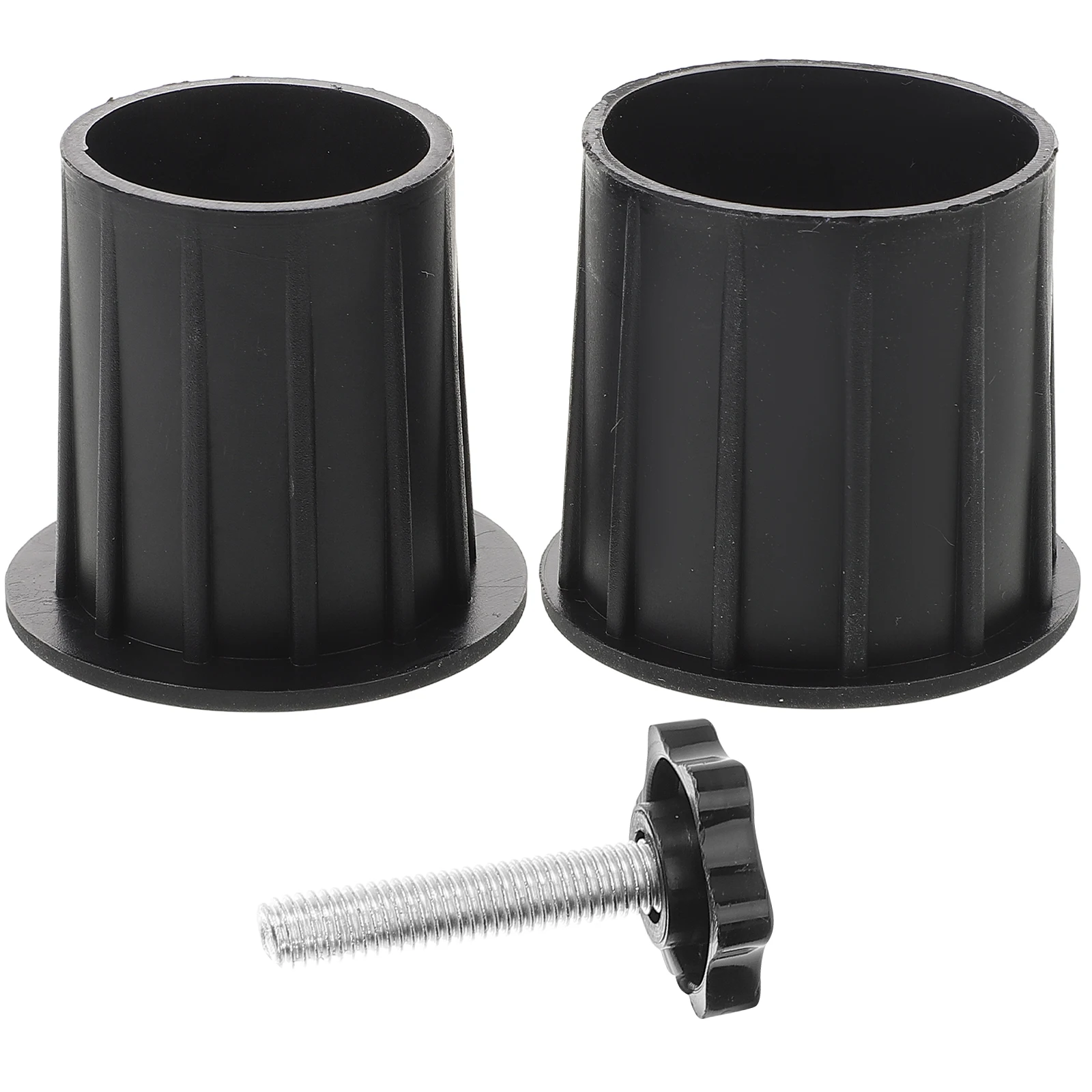 

2pcs Umbrella Base Cover Silicone Plugs UV Water Resistant Outdoor Table Umbrella Accessories Screw in Debris Blocking Easy