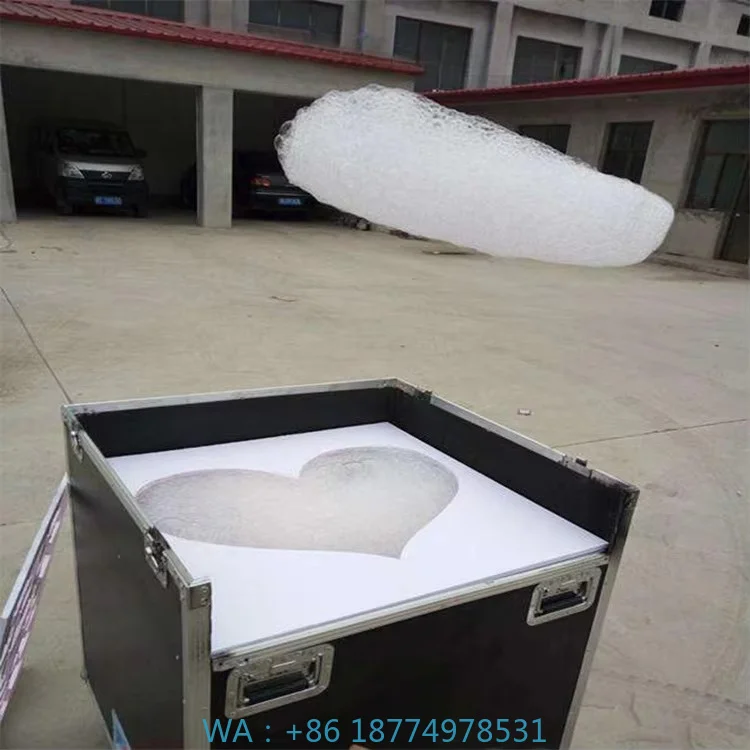 

Commercial Floating Foam Cloud Machine Helium Bubble Smile Foam Cloud Machine for Party Event