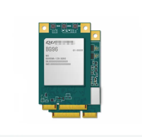 LTE Cat M1/NB1/EGPRS modules BG96 Mini PCIe BG96MA-MINIPCIE Multi-band 4G LPWA module BG95-M3 MINIPCIE for smart metering view 2