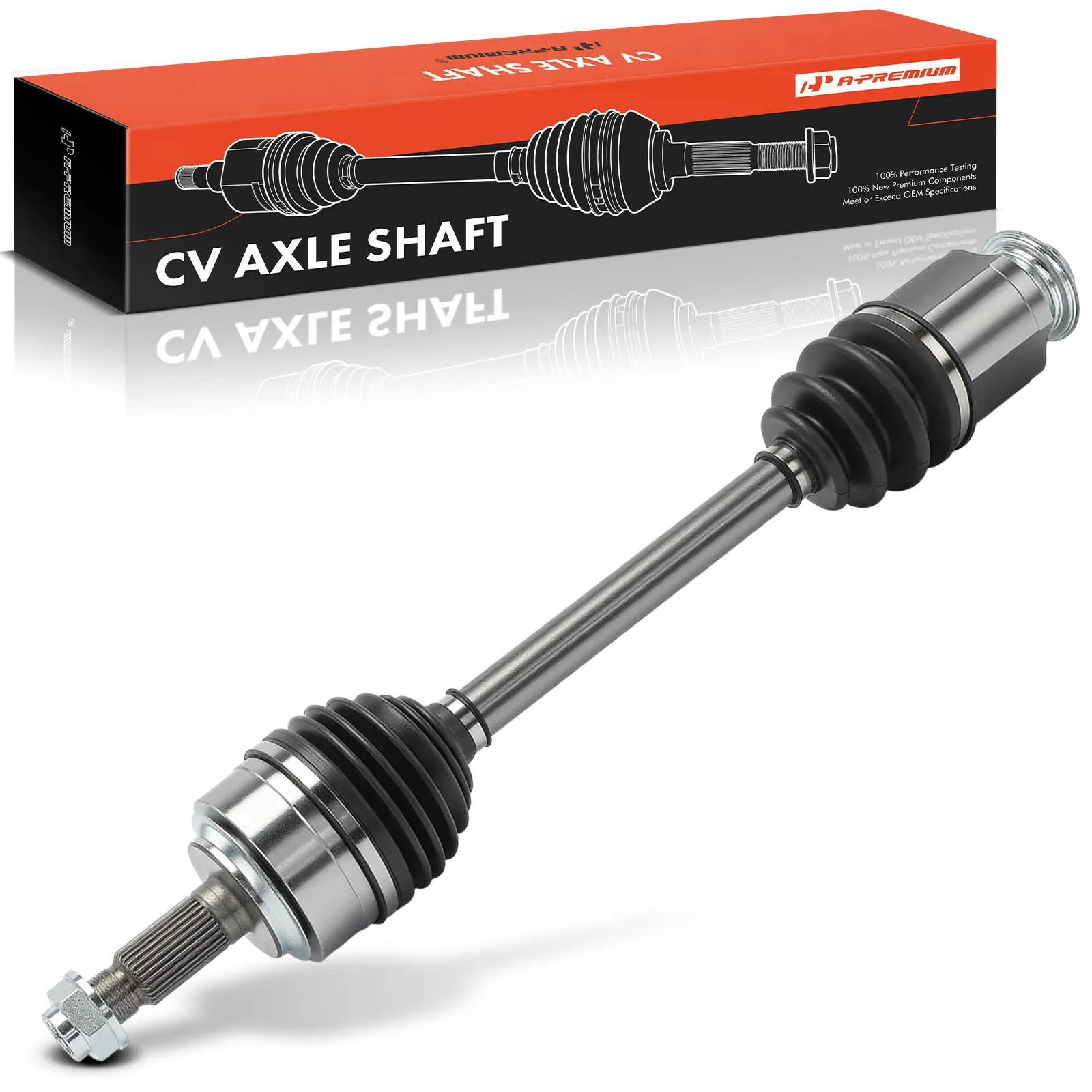 A-Premium Front Passenger Side CV Axle Assembly for Honda Accord 2013-2014 V6 3.5L