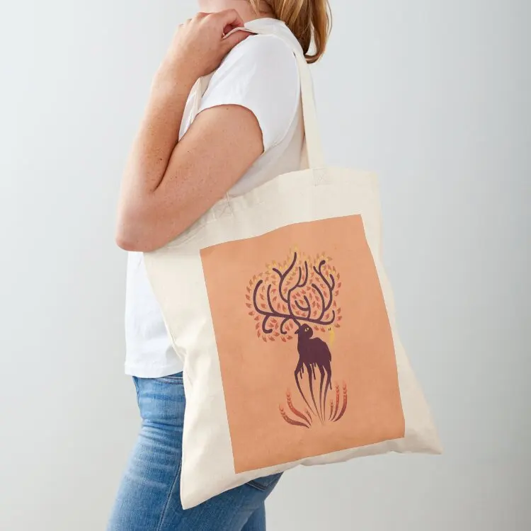 

Rain Deer - Rain World Tote Bag Shopper handbag Large bags for women Canvas cute pouch bag