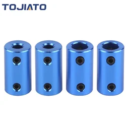 2pcs D14L25 Blue Cylindrical Hard Top Wire Aluminum Alloy Coupling Aperture 5/8mm 3D Printer Parts Screw Stepper Motor Coupler