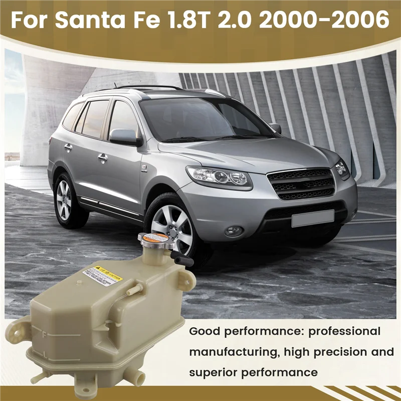 

【Price Drop !!】25431-26410 Car Coolant Expansion Tank For Hyundai Santa 1.8T 2.0 2000-2006 2543126410
