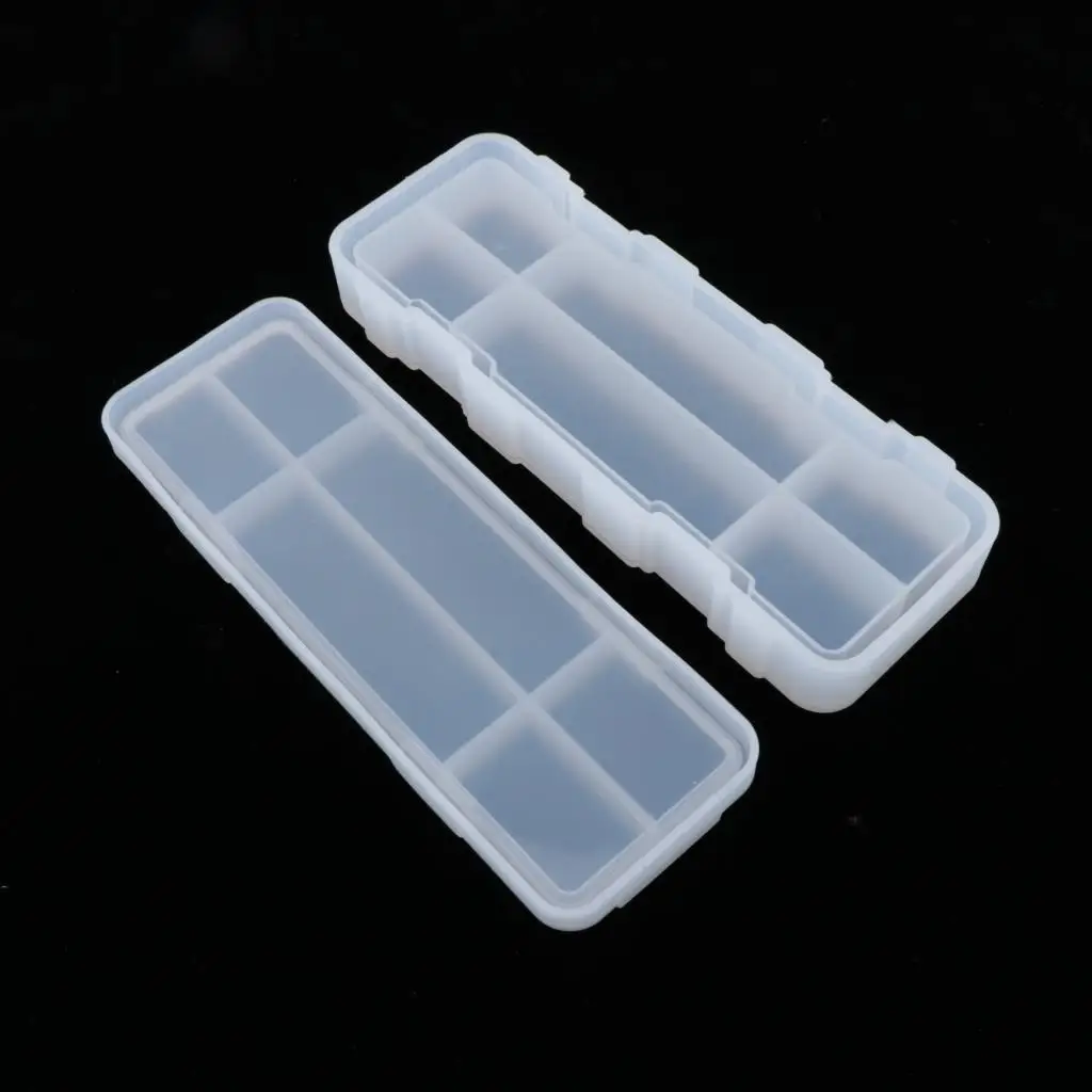 

High Quality Silicone Storage Mold for Resin Casting Moulds Rectangular Tray Jewelry Box for Handmade Gifts