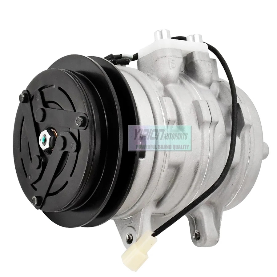 New 10P08E Auto AC Air Condition Compressor For KUBOTA Heavy Duty Tractor 4472007443 447200-7443 T007087290 T0070-87290