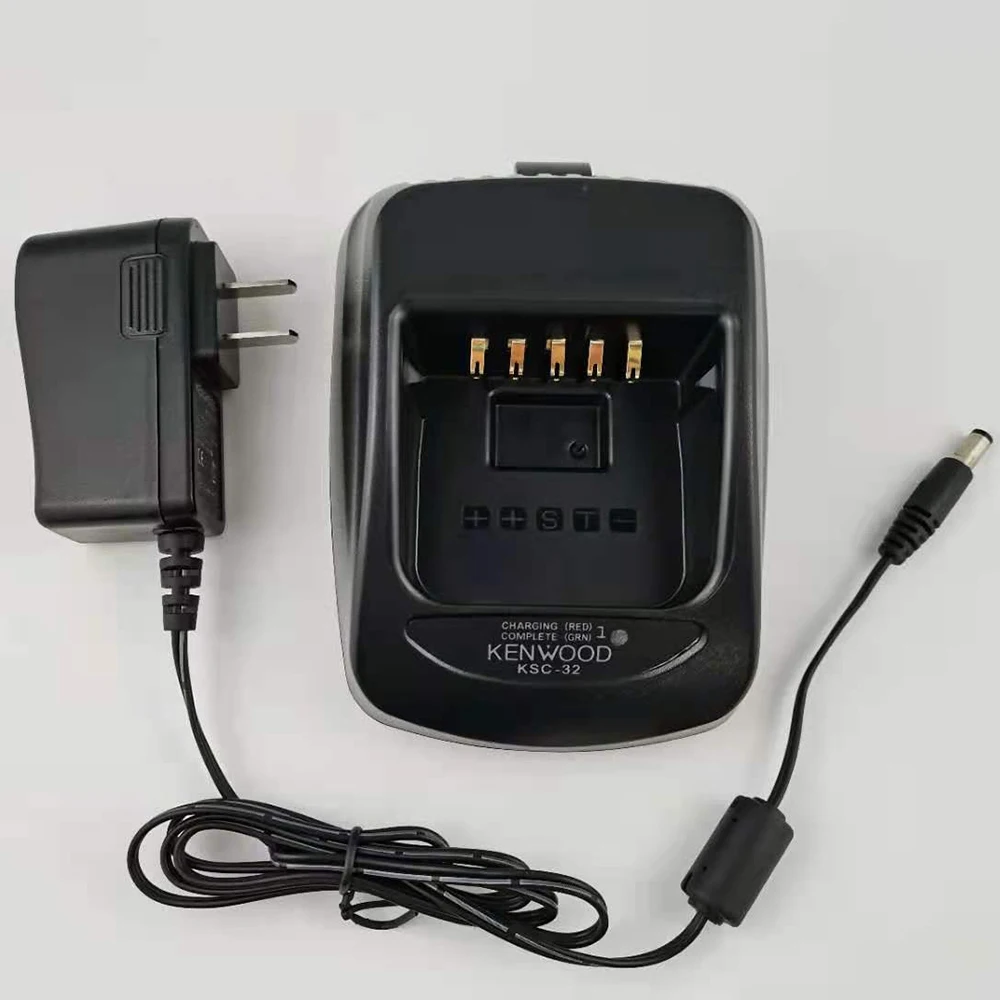 KSC-32 Walkie Talkie Li-ion Battery Charger For Kenwood NX-410 NX-411 TK-2180 TK-3180 TK-5210 TK-5310 Two Way Radios Charging