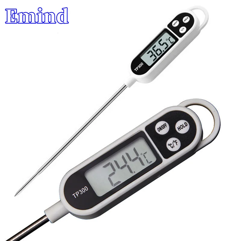 2/5/10/20/50Pcs TP300 Probe Type Kitchen Food Electronic Thermometer Digital Thermometer Pen For Beer And Milk BBQ