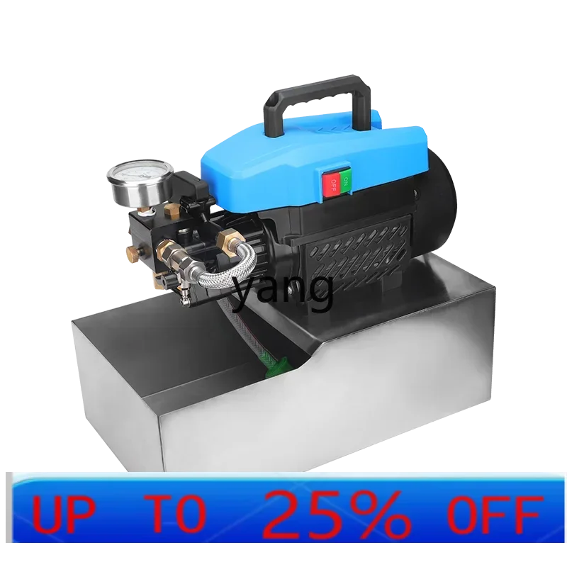 

LTT Electric Hydraulic Test Pump Portable Double Cylinder Large Flow Floor Heating Pipe Water Pipe Pressure Measuring Pump