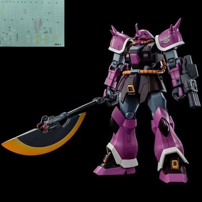 

andai Axe King HG1/144 Scale Efreet MS-08TX Action Graphics Collectable Movable Model Mecha Robot Toy Gift Collection