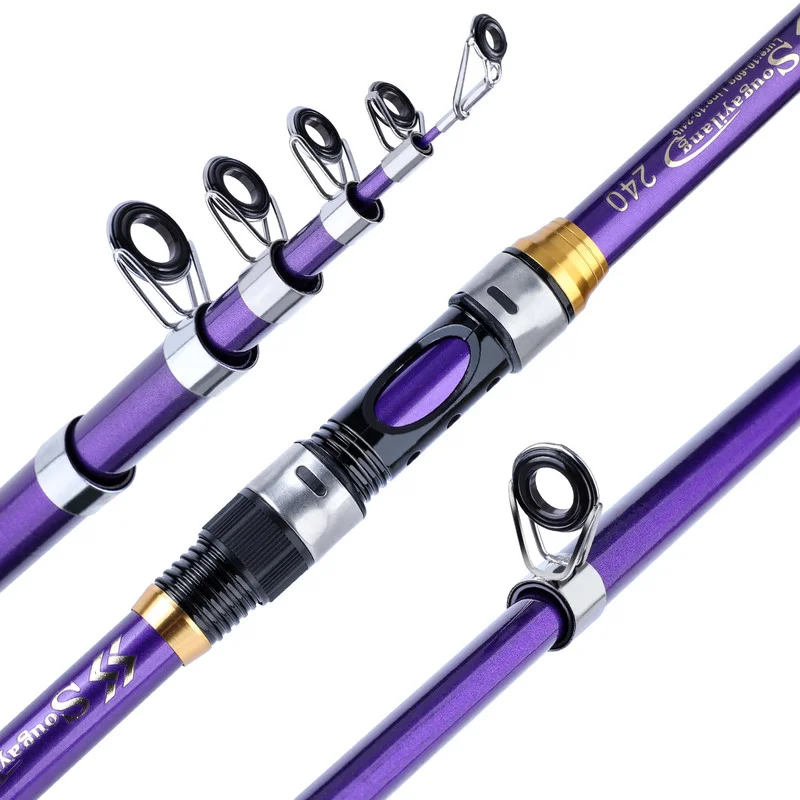 Sougayilang 4 kolory wędka tel – Fishing Boat Fiberglass recenzja i cena