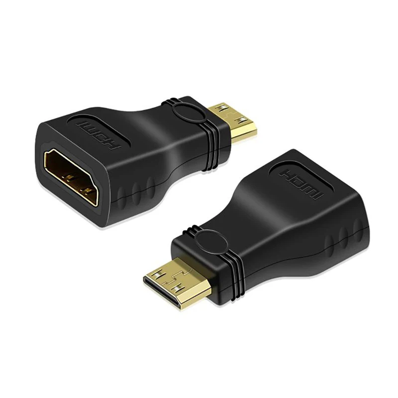 Mini HDMI-compatible Female TO  Male Adapter Converter 1080 P 2K 4K HD Cable Extension Connector For PCn Notbook HDTV CAMERA